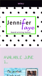 Mobile Screenshot of jenniferfaye.com